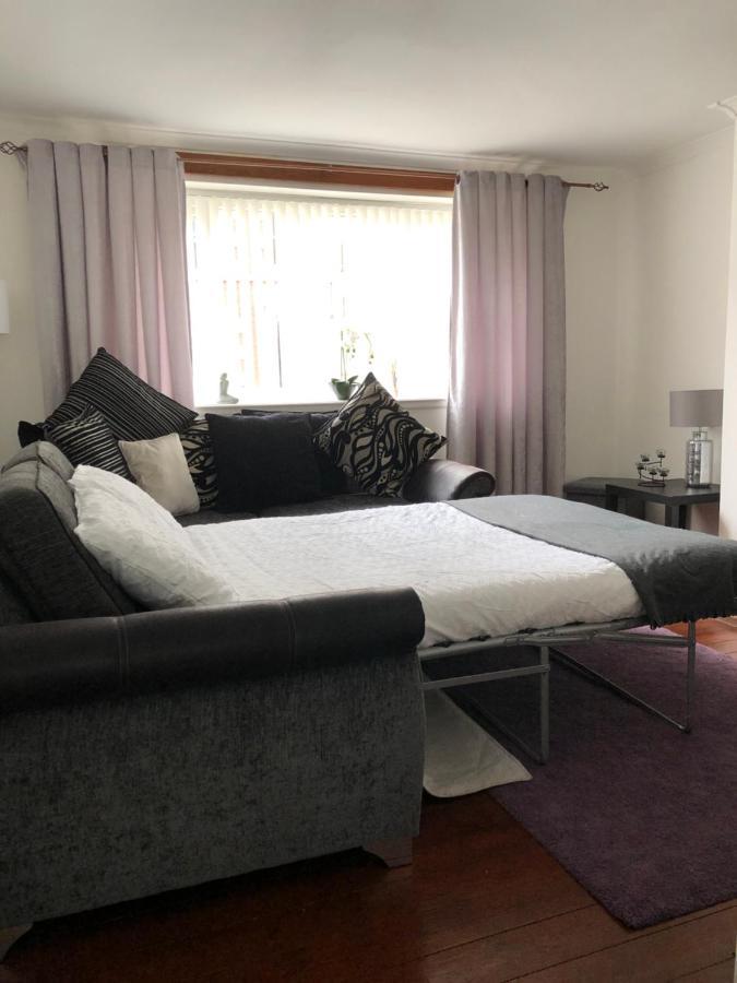 Ace Largs Ground Floor Apartment With Garden Kültér fotó